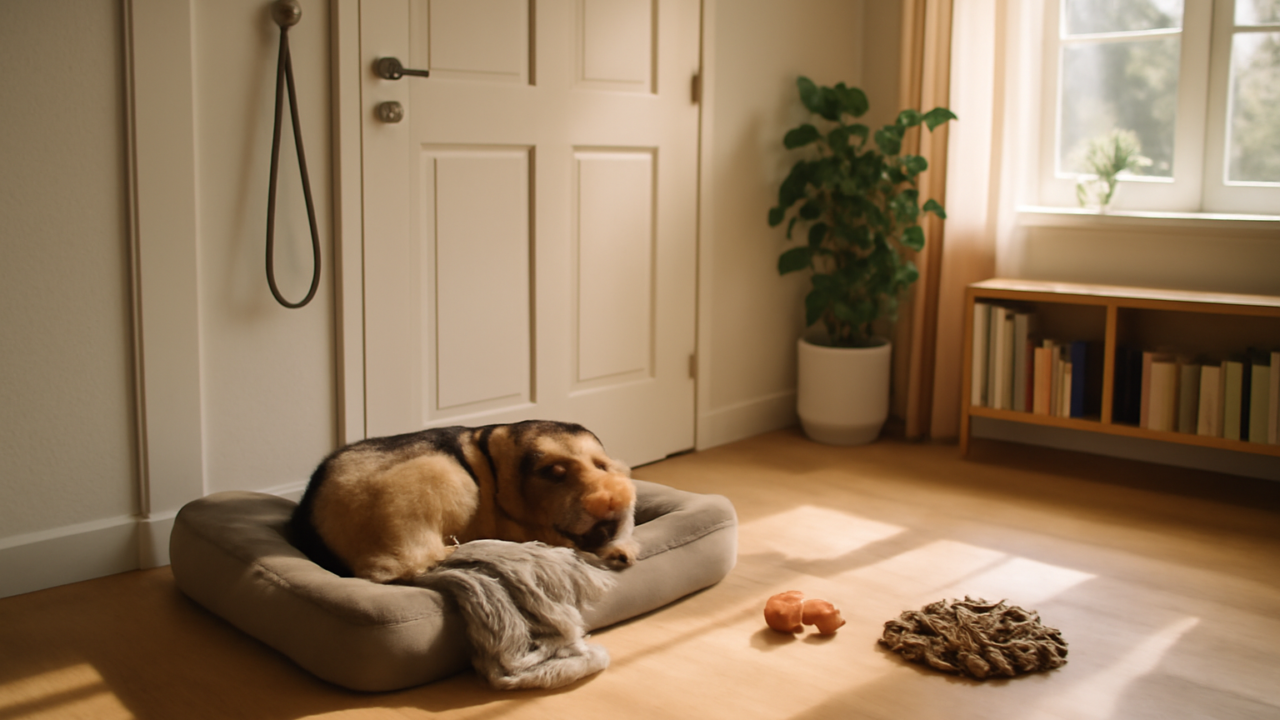 Hund, der gør, når den er alene – guide til arbejdsdagen