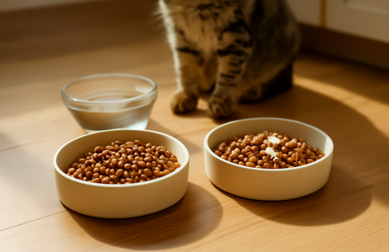 Skifte kattefoder uden maveproblemer – plan dag for dag